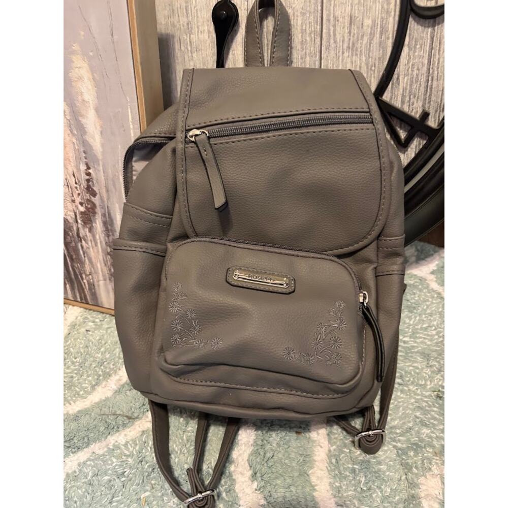 Grey Rossetti Back Pack